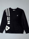 FILA Big Logo Colorblock Crewneck Sweatshirt – Graphic, Size (M)