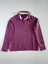 Puma Women's Mauve Purple Long Sleeve Golf Polo – (XS)