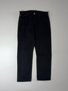 Levi’s 501 Black Denim Jeans (W:36) (L:43)