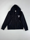 Notorious | Black Graphic Zip Hoodie | (S)