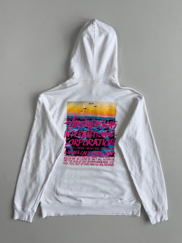Stussy | White Sunset Photo Print Hoodie (M)