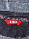 Evisu Genes ‘Unique One’ Spellout Graphic Hoodie Black Men’s (M/L)