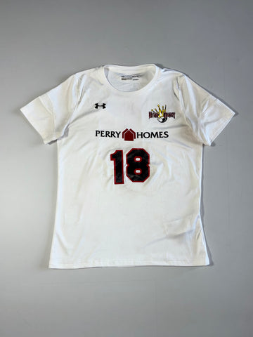 Under Armour Utah Glory #18 Soccer Jersey – White – (S)