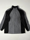 Vintage Engelbert Strauss Grey Black Fleece Zip-Up Jacket (XS)