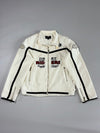 Dibang "Riders South Coast" Racing Moto Jacket – White (S)