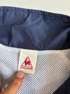 Le Coq Sportif Navy & White Spell-Out Track Jacket(L)