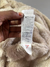Guess Beige Sherpa Zip Hoodie (S)