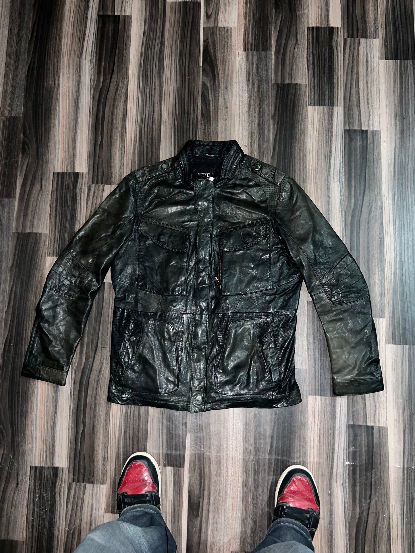 ZBoss*Original Leather Jacket (M)