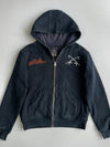 Machi by 5th Street Jeans | “The Grandmasters” Embroidered Zip Hoodie (M/L)