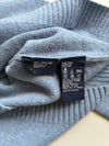 Tommy Hilfiger Sky Blue Lambswool Crewneck Sweater – (M)