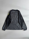 Asics Vintage Shell Pullover Jacket – Grey/Black with Neon Accent (L)