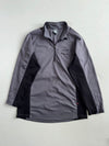 Black Yak Grey & Black Half-Zip Fleece(L)