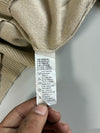 Tommy Hilfiger Sport Beige V-Neck Knit Sweater (S)