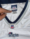 NFL Reebok | New England Patriots #81 Jersey | White Navy (2XL)