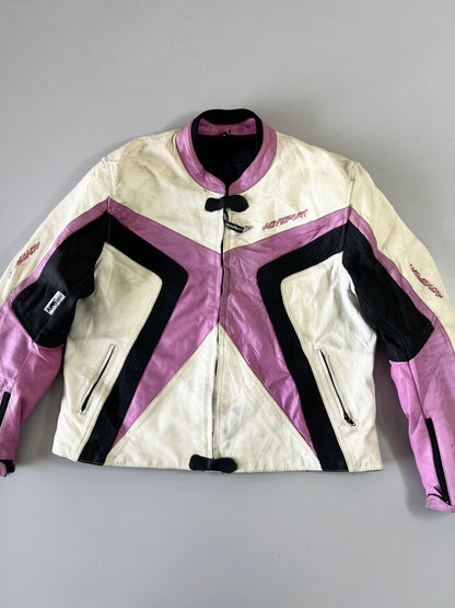 ZAgv Riding Original Leather Jacket (L/XL)