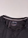 Columbia | Black Raglan Sports Tee – Mesh Panel Full Sleeve | (M)