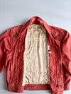 Pierre Cardin | Quilted-Lined Bomber Jacket | Rust/Brick (L/Xl)