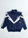 Vintage 90s Adidas Navy & White Chevron Track Jacket – Size (XL)