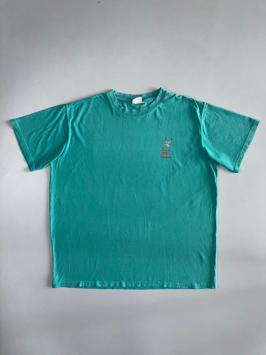 Weird Fish Embroidered Logo T-Shirt – Teal/Mint (2XL)