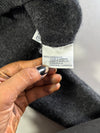 Vintage 90s Polo by Ralph Lauren Charcoal Polo Collar Knit Sweater (M)