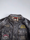 Holyfreedom Vintage Leather Jacket (Paded)(XL)