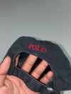 Polo Ralph Lauren Black Pony Cap (Adjustable)