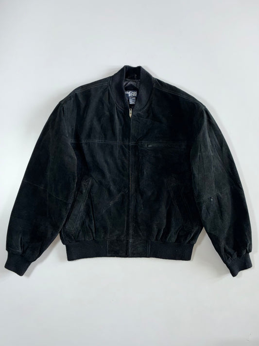 Duncan Row Premium Original Suede Leather Jacket (L)