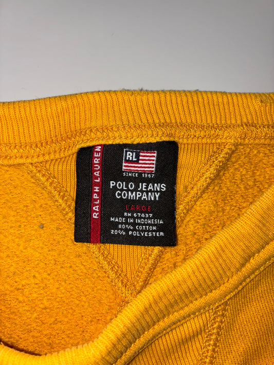 Polo Jeans Co. Ralph Lauren | RL-67 Spellout Crewneck Sweatshirt (2XL)