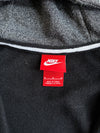 Nike Box Logo Zip Hoodie – Heather Grey/Black (M)
