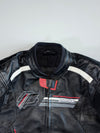 Probiker Grey & Red Accent Two-Piece Racesuit Knee Padded (Jacket Size :S/M) (W:34|L:37)