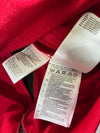 Adidas ERGO Victoria Red & Black 3-Stripes Track Jacket(XL)