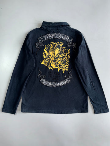 Big Train Osaka’s Premium Embroidered Full Sleeve T-shirt (L)