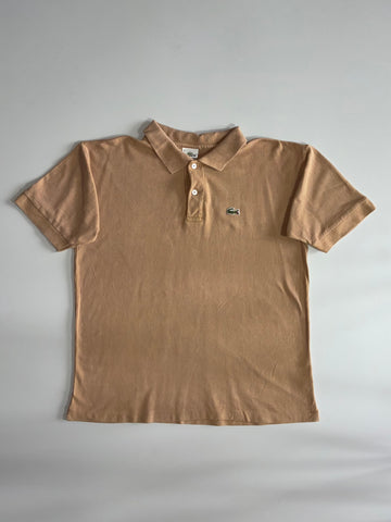 Lacoste Classic Pique Polo – Camel/Tan  (L)