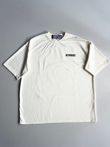 Dong Sin Must Have It” Oversized Graphic Tee  Off White (2Xl)