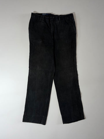 Polo Ralph Lauren Black Linen Trousers (W:30) (L:38)