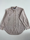 Polo Ralph Lauren “Andrew” Striped Band Collar Shirt (XL)