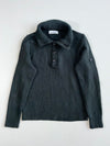 Stone Island Zip Collar Henley Knit Sweater (S)