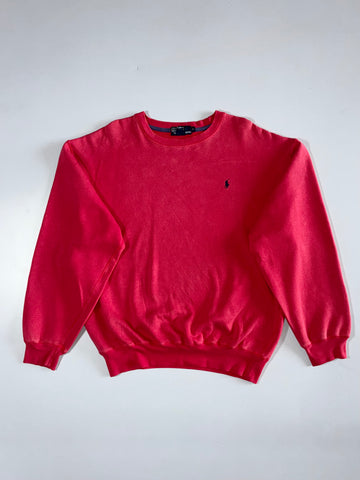 Polo Ralph Lauren Red Pony Logo Sweatshirt (L)