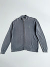 Lacoste Full-Zip Cardigan Sweater – Grey (L)