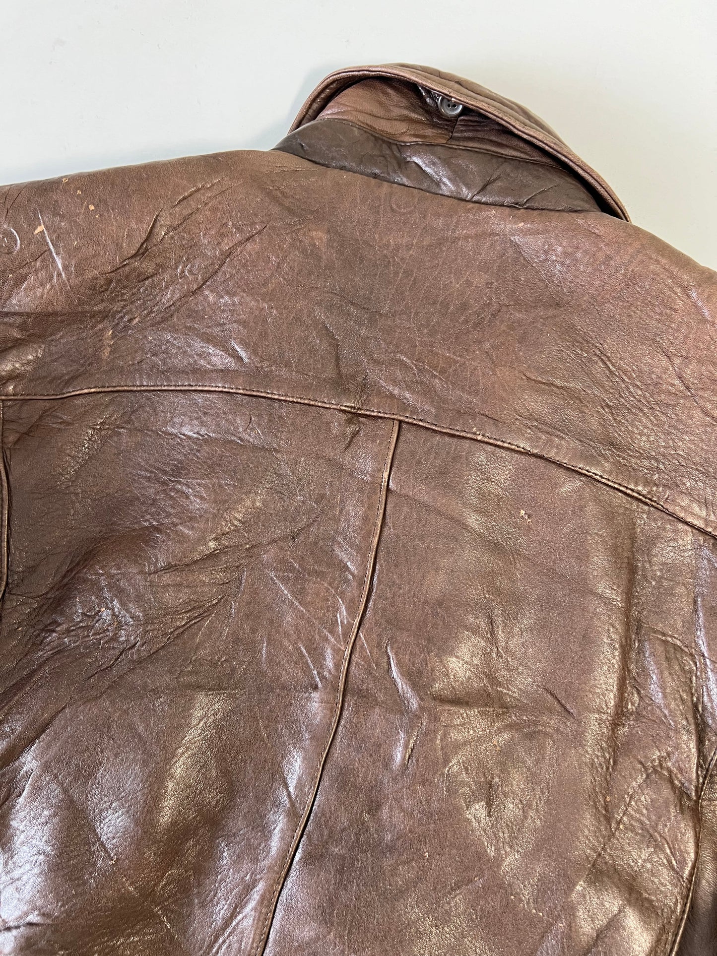 ZSuper Premium Original Leather (RARE) (Designer) Jacket (L/Xl)