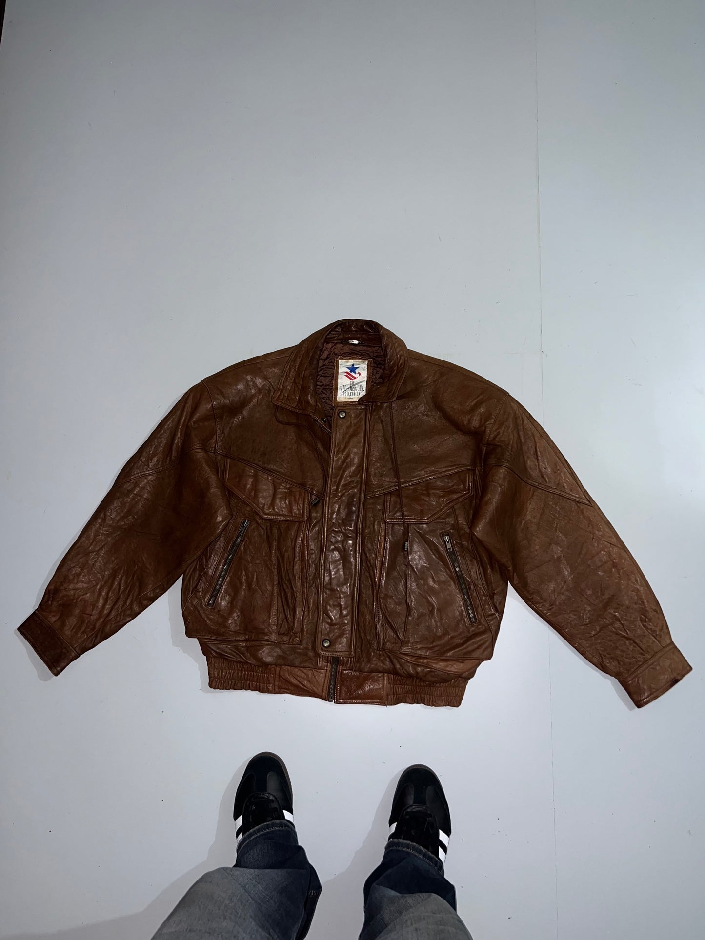! !               Super Premium Original Leather (RARE) (L/XL)