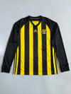 Adidas | AVV Columbia Striped Longsleeve Jersey | Black Yellow (L)