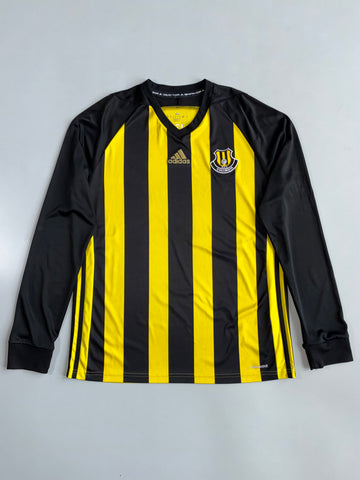 Adidas | AVV Columbia Striped Longsleeve Jersey | Black Yellow (L)