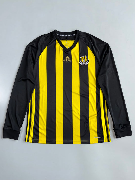 Adidas | AVV Columbia Striped Longsleeve Jersey | Black Yellow (L)
