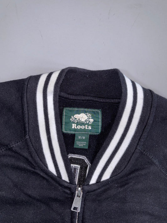Roots Canada Varsity Full-Zip Sweatshirt Jacket (M)