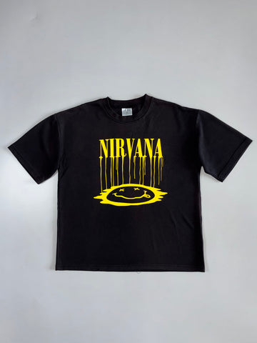 Nirvana Graphic Oversized T-Shirt (L)