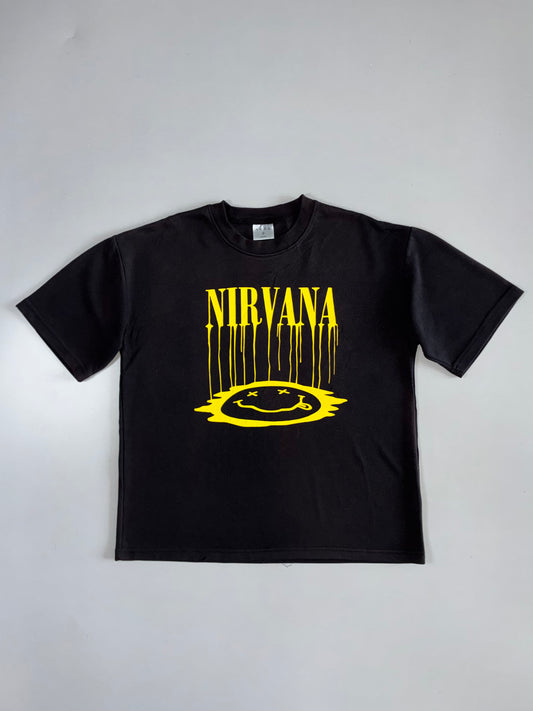 Nirvana Graphic Oversized T-Shirt (L)