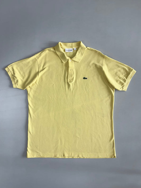Lacoste Vintage Butter Yellow Polo T-Shirt (2XL)