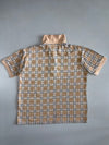 Burberry’s of London Vintage Nova Check Half-Zip Polo | Made in England (L)