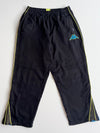 Kappa Black Track Pants – Neon Green Piping (W:38) (L:28)